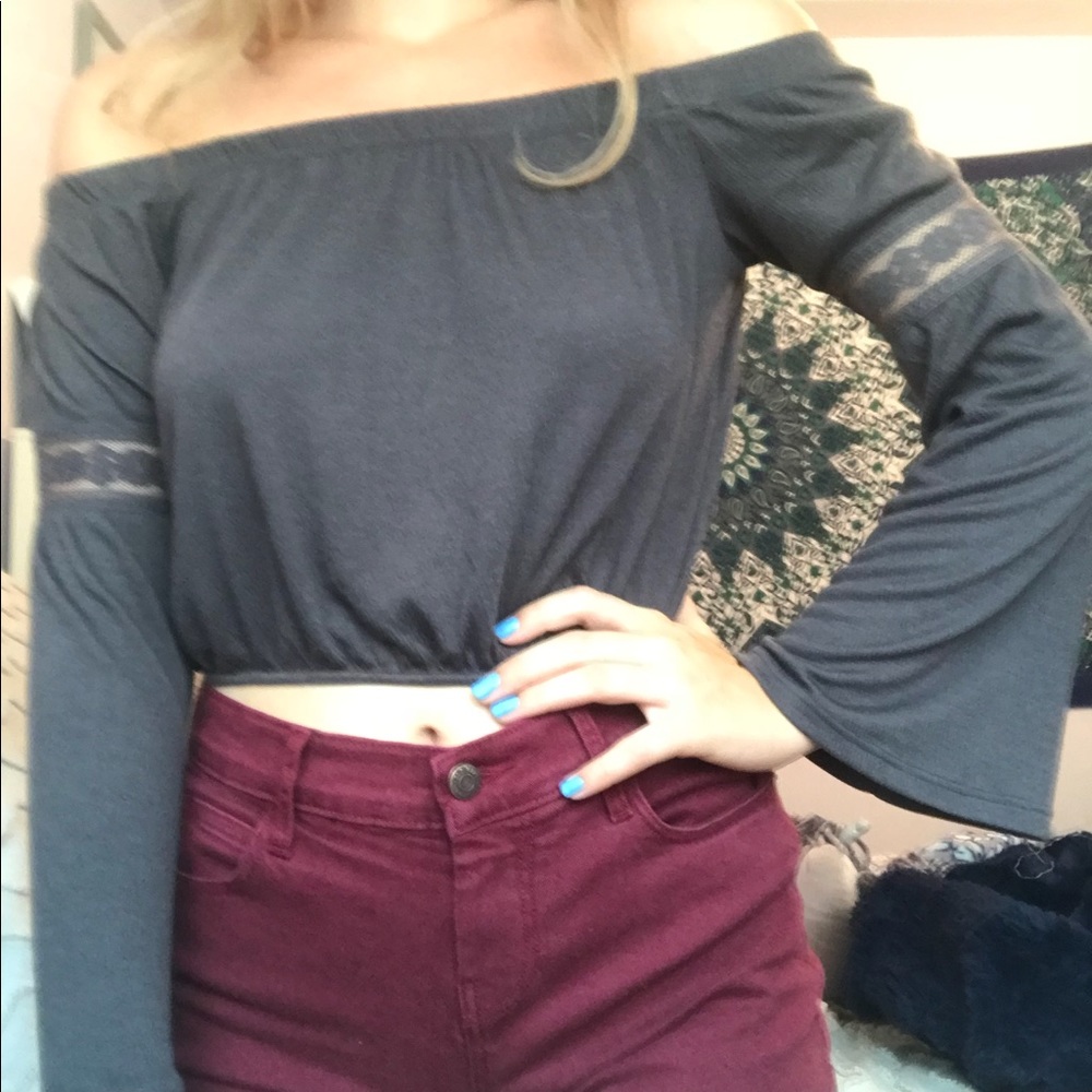 Boho crop top